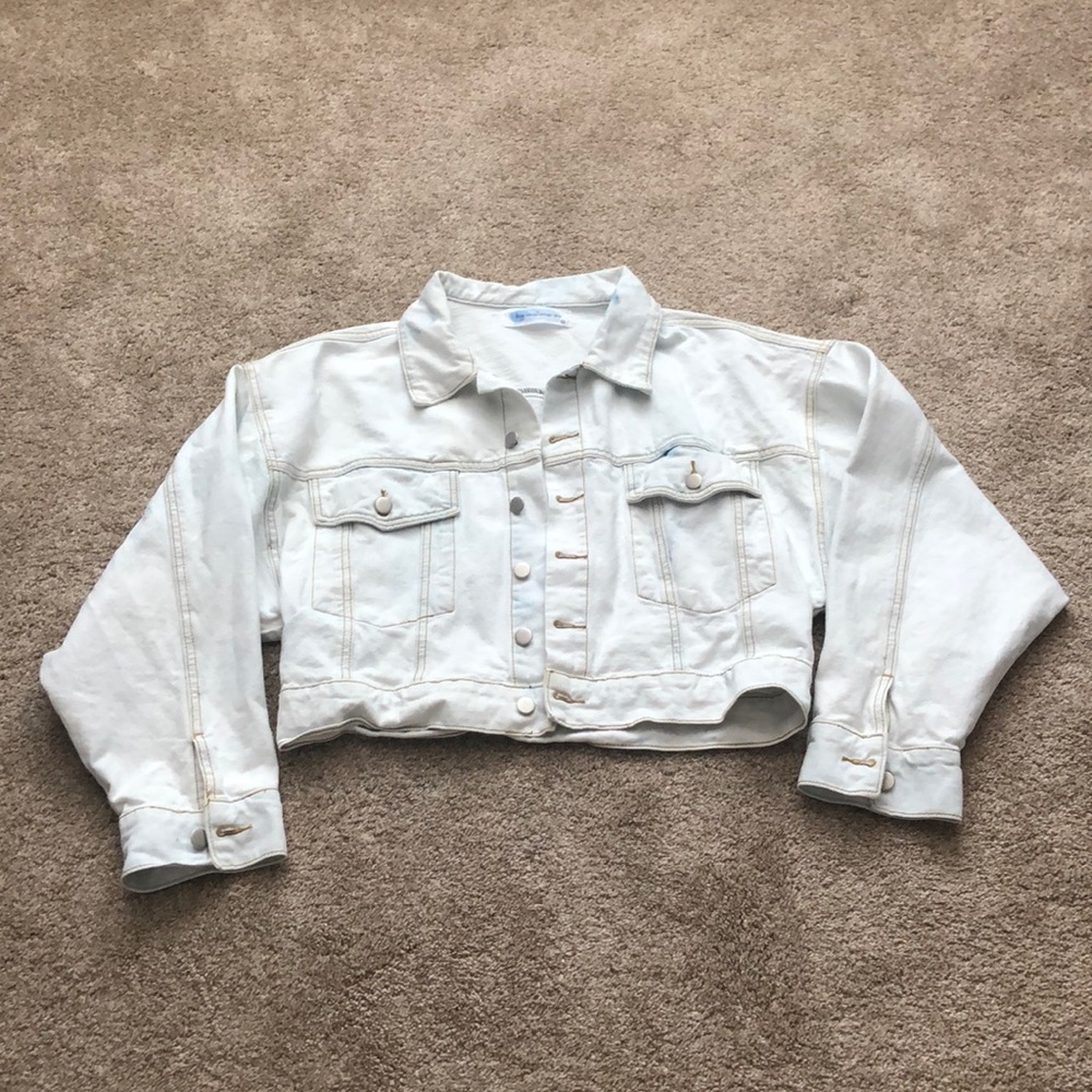 Light washed denim jacket